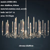 Modern Luxury LED Crystal Chandelier Tree Branch Candle Ceiling Hanging Lights Wedding Pendant Lamp For Dining Bedroom Decor