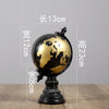 New American retro decoration clock home living room porch globe clock office decoration desktop decoration