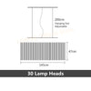 Modern LED Chandelier lighting living room Novelty Art Pendant Lamps office fixtures Nordic Dining room Bar Hanging Lights