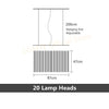 Modern LED Chandelier lighting living room Novelty Art Pendant Lamps office fixtures Nordic Dining room Bar Hanging Lights