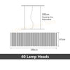 Modern LED Chandelier lighting living room Novelty Art Pendant Lamps office fixtures Nordic Dining room Bar Hanging Lights