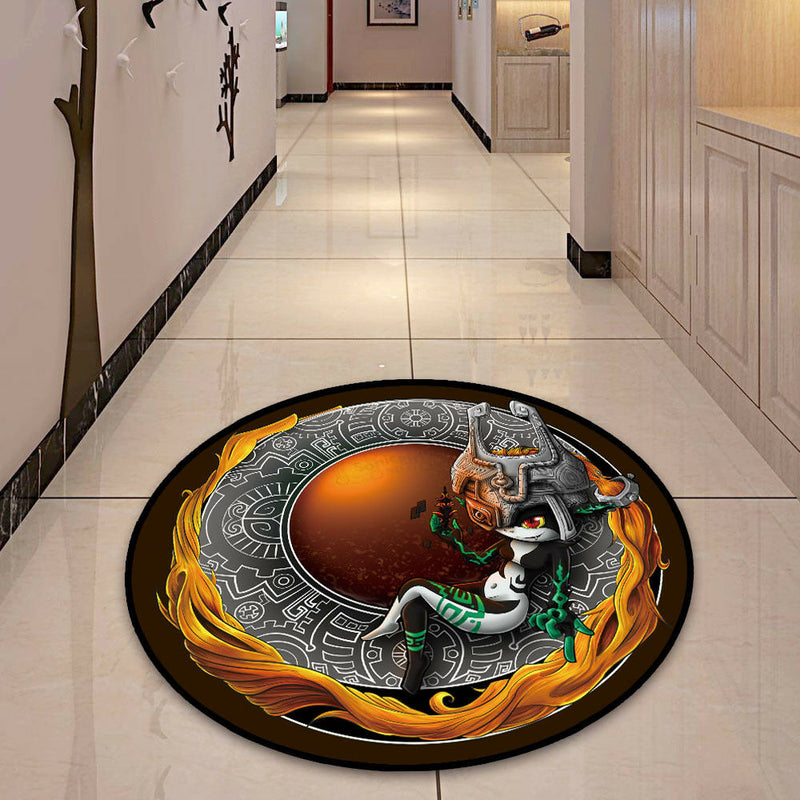 Anime Legend Breath Wind Game Rug Doormat Floor Mat Carpet Home Yoga Sport Hotel Living Room Floor Mats Anti Slip