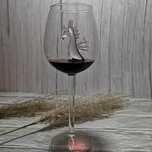 1pc Creativity  Home The Original Shark Red Wine Glass Wine Bottle Crystal For Party Flutes Glass 21*7.5cm All Kinds of Red Wine