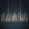 Modern Luxury LED Crystal Chandelier Tree Branch Candle Ceiling Hanging Lights Wedding Pendant Lamp For Dining Bedroom Decor