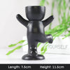 Creative Cute Imitation Humanoid Ceramic Flower Pot Succulent Planter Crafts Vase Home Decoration Personalized Gift Wholesale