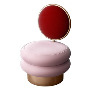 Chair player lazy sofa pink make-up stool make-up stool make-up chair nail chair Girl Bedroom backrest small cute customizable