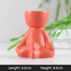 Creative Cute Imitation Humanoid Ceramic Flower Pot Succulent Planter Crafts Vase Home Decoration Personalized Gift Wholesale