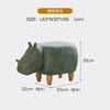 Little Sheep Footstool Storage Stool Furniture Children's Dining Chair Nordic Solid Wood Make Up Chairs Dressing Coffee Stools