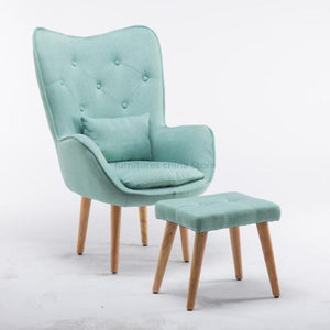Nordic Single Living Room Sofa Balcony Apartment Mini Chair Modern Minimalist Sofa Personality Leisure Bedroom Throne Chair