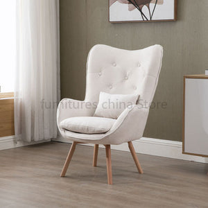 Nordic Single Living Room Sofa Balcony Apartment Mini Chair Modern Minimalist Sofa Personality Leisure Bedroom Throne Chair