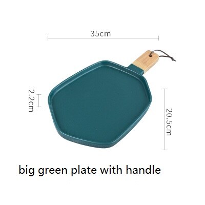 1pc Nordic Style Ceramic Matte Tableware