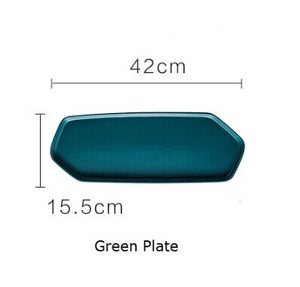 1pc Nordic Style Ceramic Matte Tableware