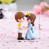 Mini Couple Figures Grandma Grandpa Sweety Lovers Couple Ornament For Fairy Garden Figurines Miniature Home Decoration