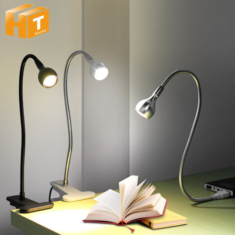 LED 3 Modes Clip Desk Lamp