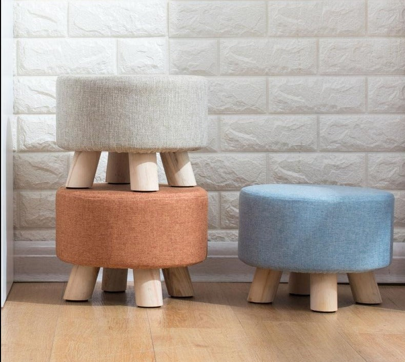 Modern Luxury Upholstered Footstool