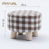 Modern Luxury Upholstered Footstool