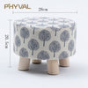 Modern Luxury Upholstered Footstool