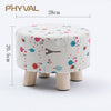 Modern Luxury Upholstered Footstool