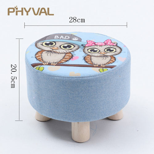 Modern Luxury Upholstered Footstool