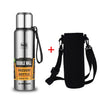 Large Capacity Stainless Steel Insulated Tumbler with Strap