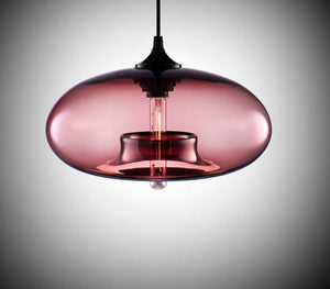 7 Color Glass Pendant Lamp