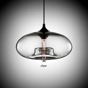 7 Color Glass Pendant Lamp