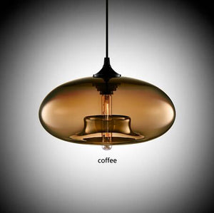 7 Color Glass Pendant Lamp