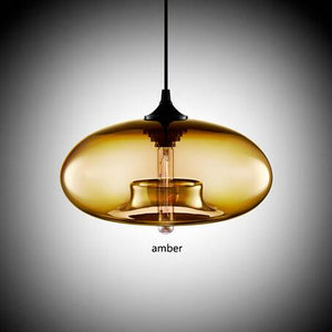 7 Color Glass Pendant Lamp