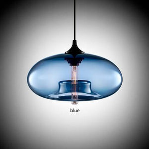 7 Color Glass Pendant Lamp