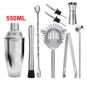 Cocktail Shaker 550ml/750ml Stainless Steel