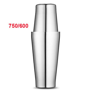 Cocktail Shaker 550ml/750ml Stainless Steel