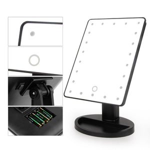 22 Light LED Mirror