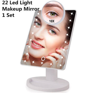 22 Light LED Mirror