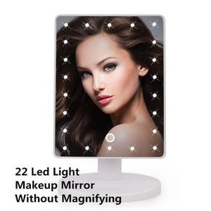 22 Light LED Mirror