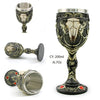 Stainless Steel Skull Gothic Wine Glass