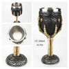 Stainless Steel Skull Gothic Wine Glass