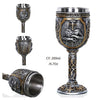 Stainless Steel Skull Gothic Wine Glass