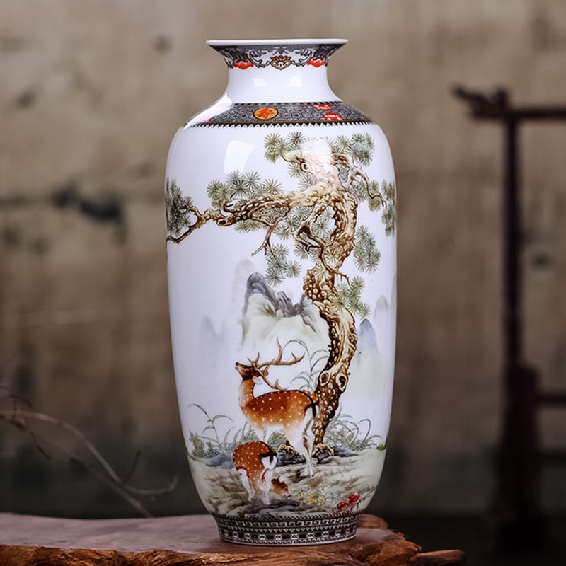 Vintage Chinese Ceramic Vase