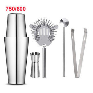 Cocktail Shaker 550ml/750ml Stainless Steel