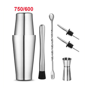 Cocktail Shaker 550ml/750ml Stainless Steel