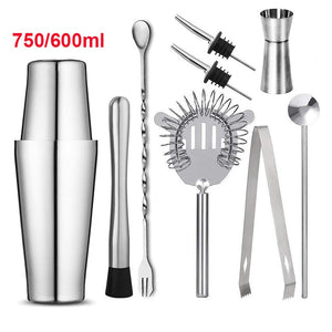 Cocktail Shaker 550ml/750ml Stainless Steel