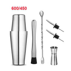 Cocktail Shaker 550ml/750ml Stainless Steel