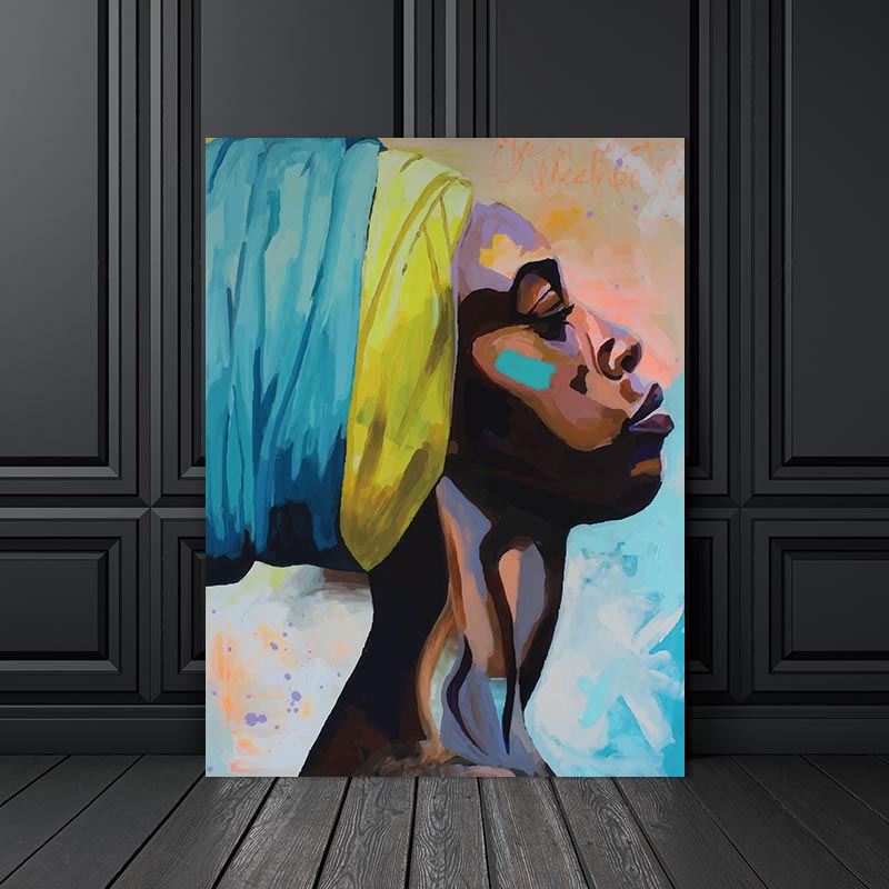 Woman Figure Canvas Painting