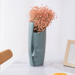 Man Face Flower Vase