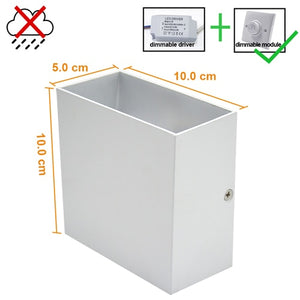 6W  Square LED Wall Lamp