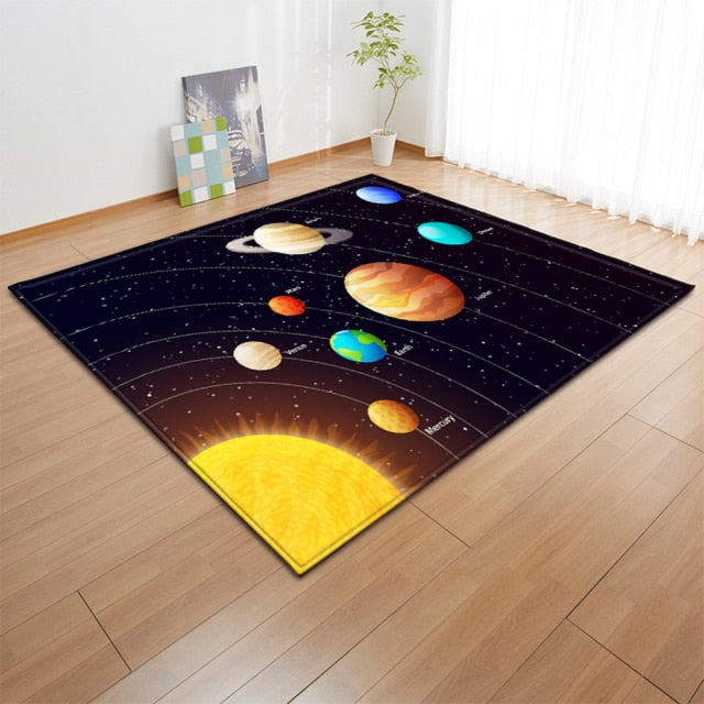 Living Room Carpet 3D Pattern Children Rug Kids Room Decoration Large carpet Home Hallway floor Rug Bedroom Bedside Mat