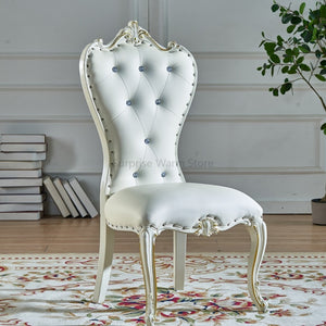 European Dining Chair Backrest Chair Modern Nail Stool Makeup Chair Home Restaurant Furniture  Princess chair Free Shipping