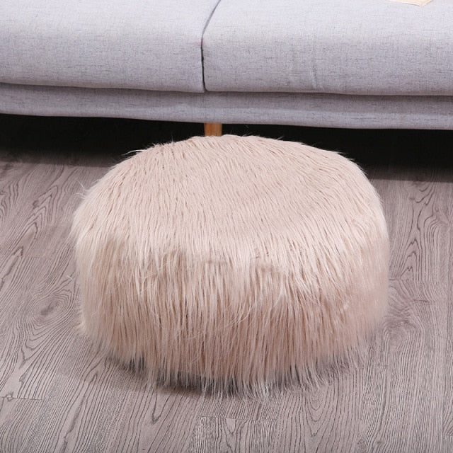 Inflatable Portable Round Footstool