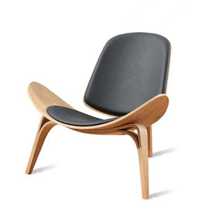 Hans Wegner Style Three-Legged Shell Chair