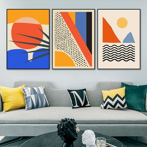 Geometric Abstract Painting